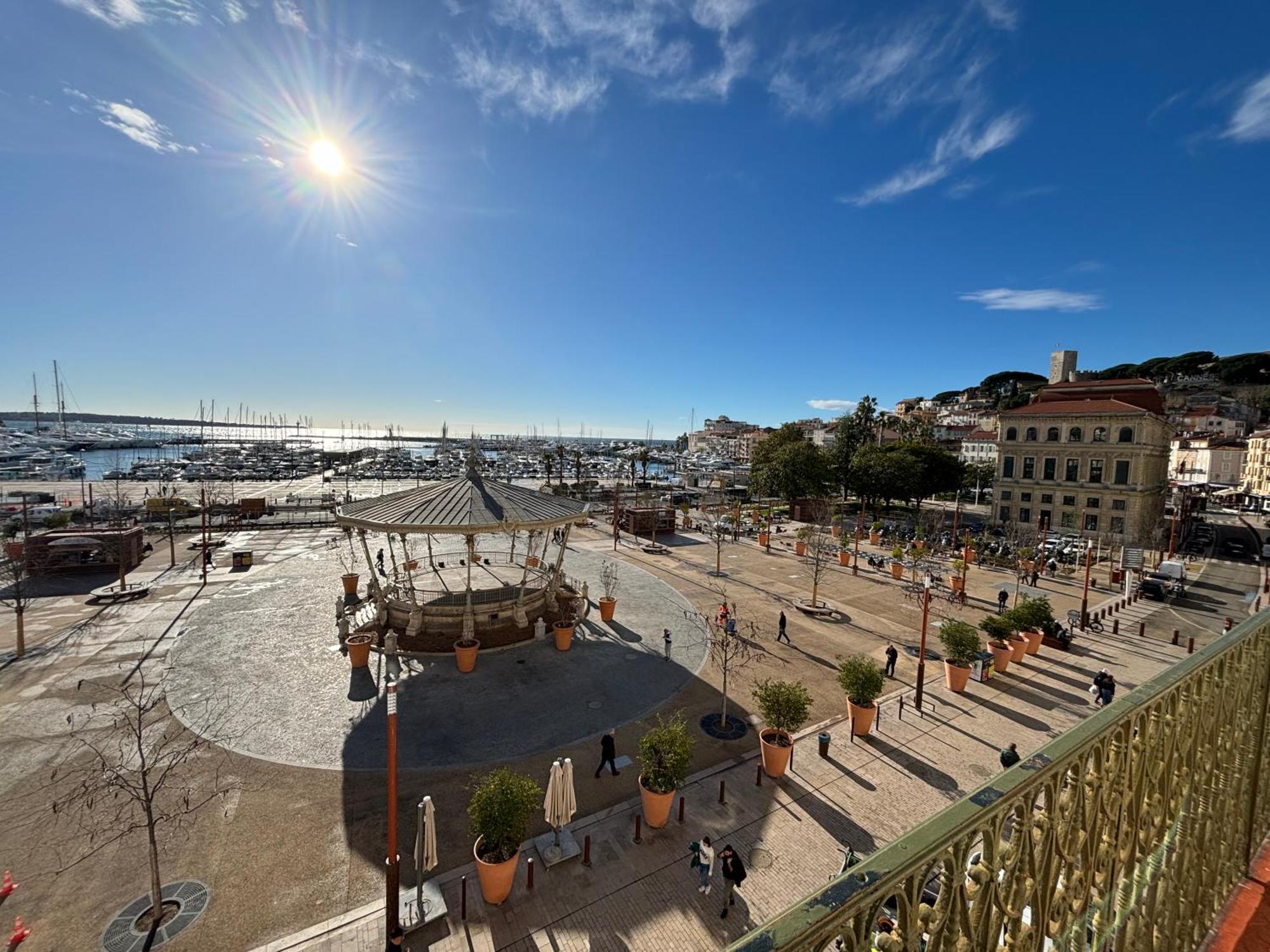 Cannes : Agreable Et Lumineux Appartement Vue Mer 外观 照片